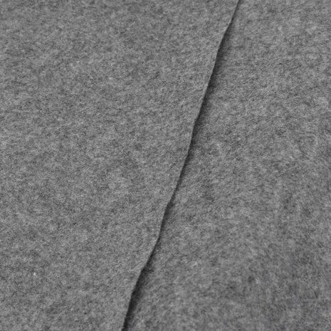 Zwembadgrondzeil Ø550 cm polyester geotextiel lichtgrijs 5