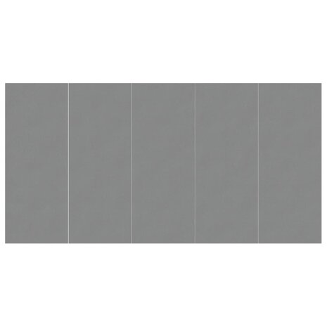 Zwembadgrondzeil 550x280 cm polyester geotextiel lichtgrijs 2