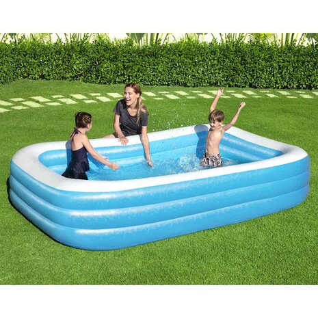 Bestway Zwembad opblaasbaar 305x183x56 cm 7