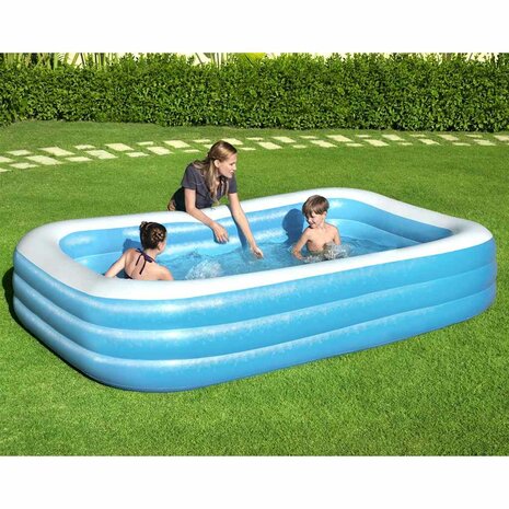Bestway Zwembad opblaasbaar 305x183x56 cm 8