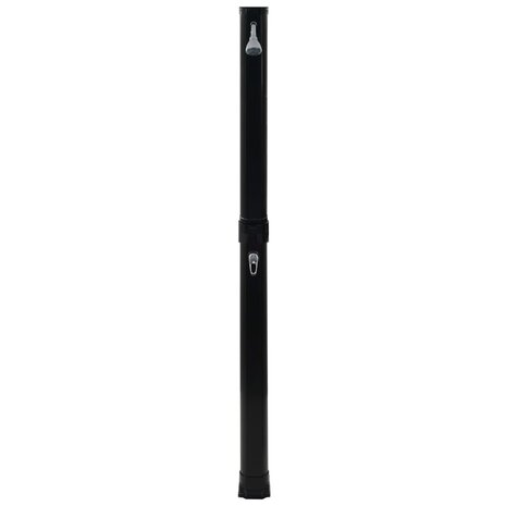 Solardouche inklapbaar 23 L 214 cm zwart 3