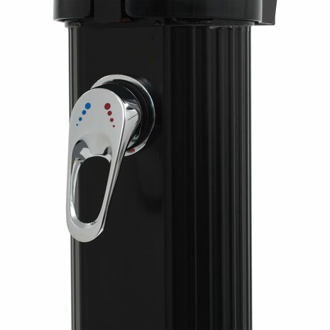 Solardouche inklapbaar 23 L 214 cm zwart 5