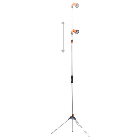 Buitendouche met statief 221 cm aluminium  2