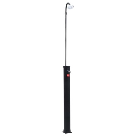 Buitendouche solar 8 L 215 cm zwart 2