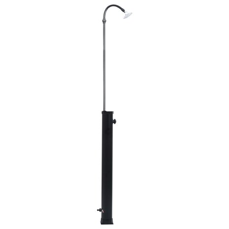 Buitendouche solar 8 L 215 cm zwart 5