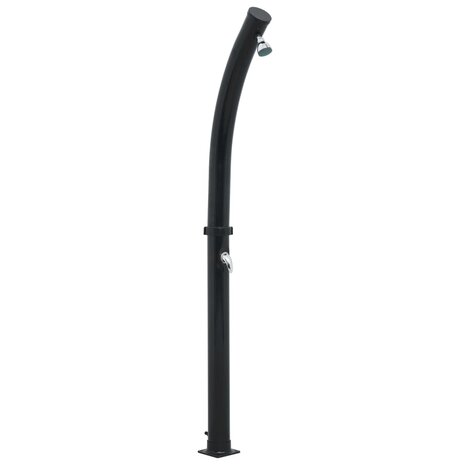 Solardouche 20 L 214 cm zwart 2