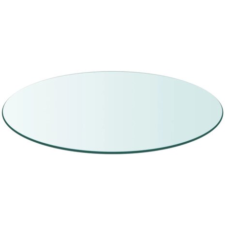 Tafelblad rond 500 mm gehard glas 2