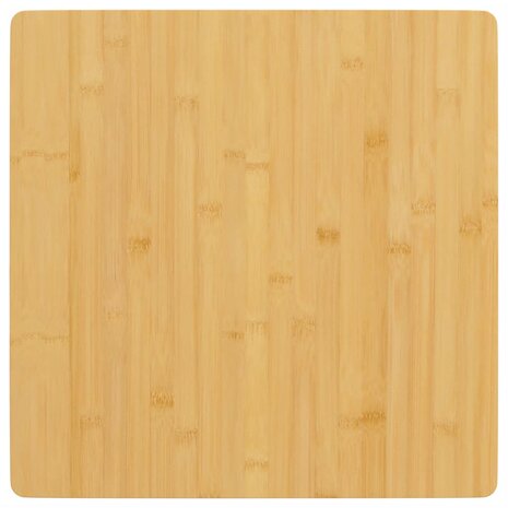 Tafelblad 40x40x1,5 cm bamboe 1