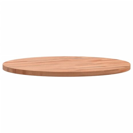 Tafelblad rond Ø40x1,5 cm massief beukenhout 6