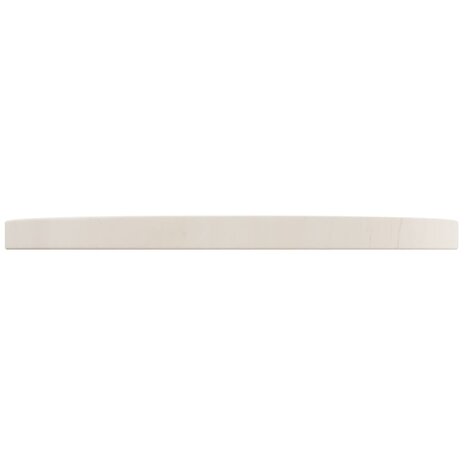 Tafelblad Ø40x2,5 cm massief grenenhout wit 3