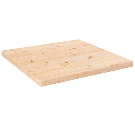 Tafelblad 40x40x2,5 cm massief grenenhout 1