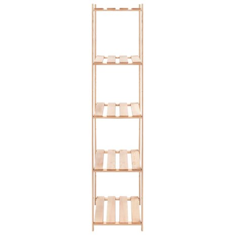 Opbergrek 5-laags 80x38x170 cm massief grenenhout 250 kg 4