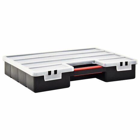 Assortimentsdozen 2 st met verdelers 460x325x80 mm kunststof 3