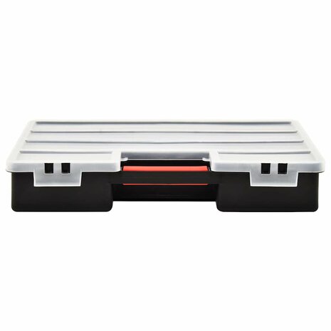 Assortimentsdozen 2 st met verdelers 460x325x80 mm kunststof 4
