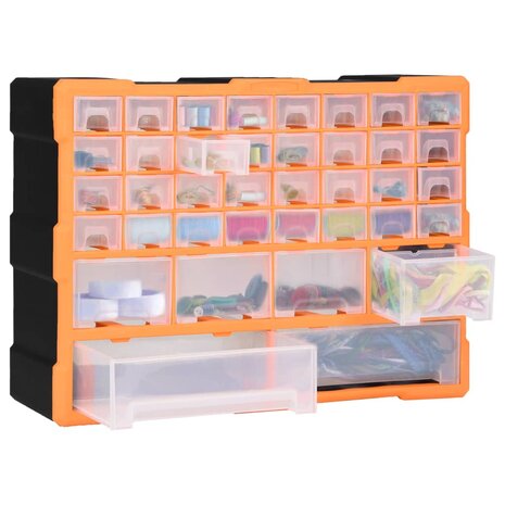 Organiser met 38 lades 52x16x37,5 cm 7
