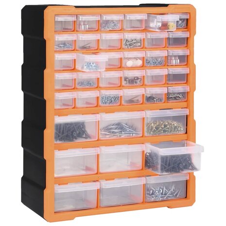 Organiser met 39 lades 38x16x47 cm 6