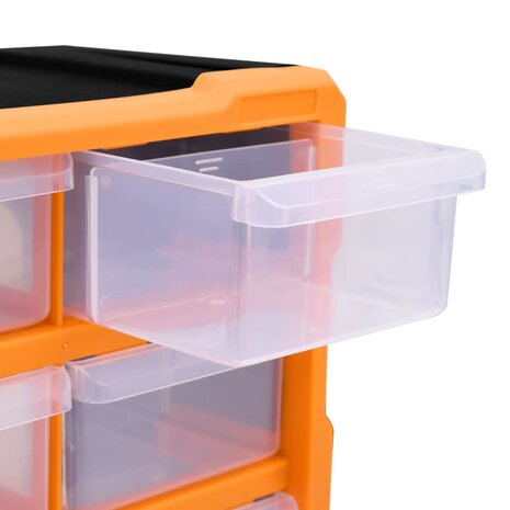 Organiser met 18 medium lades 38x16x47 cm 8