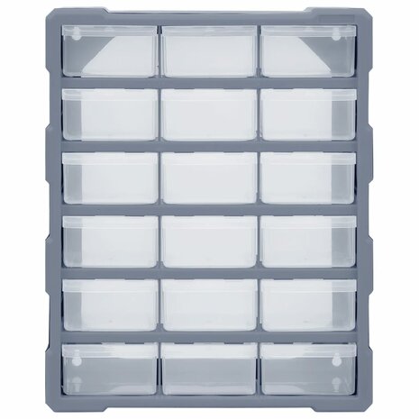 Organiser met 18 medium lades 38x16x47 cm 4