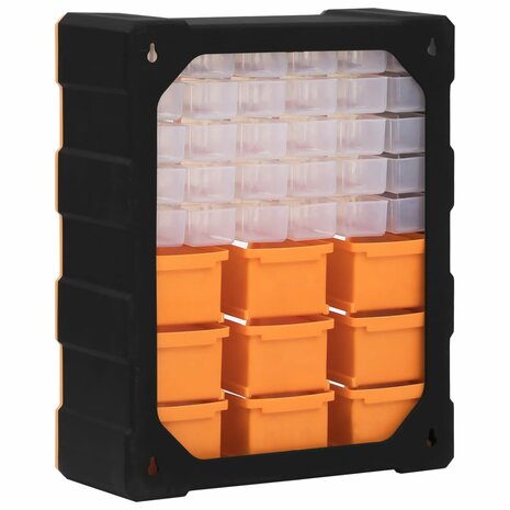 Organiser met 39 lades 38x16x47 cm 7