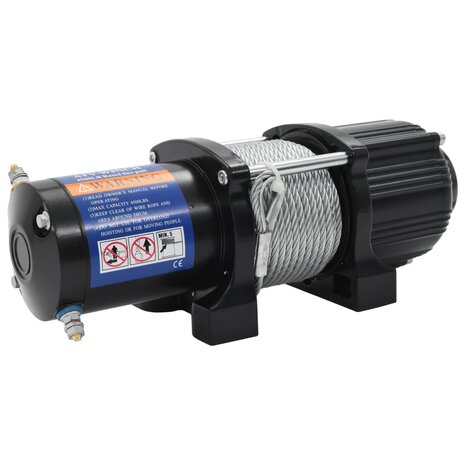 Lier elektrisch 12 V 4.500 lbs 2.040 kg met afstandsbediening 2
