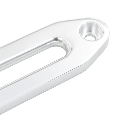 Rollenvenster voor lier 254 mm aluminium zilverkleurig 4