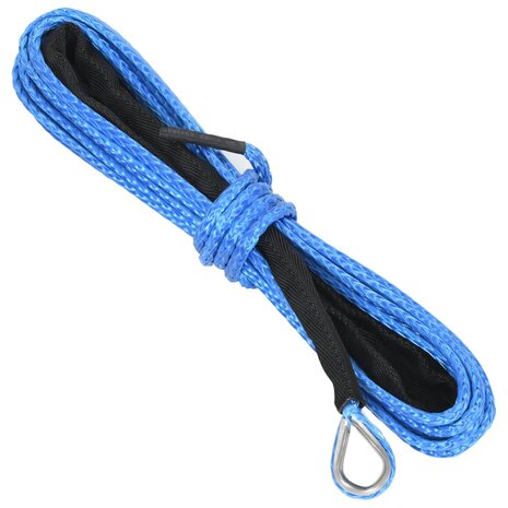 Lierkabel 5 mmx9 m blauw 1