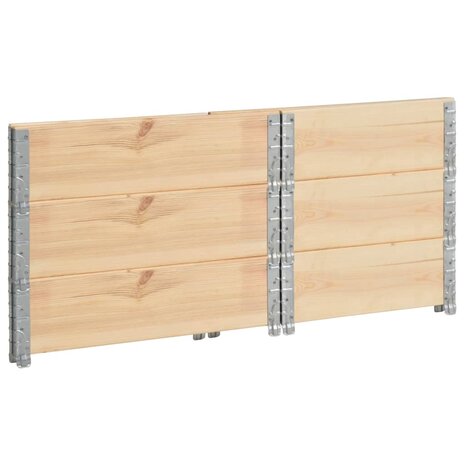 Palletopzetranden 3 st 60x80 cm massief grenenhout 4
