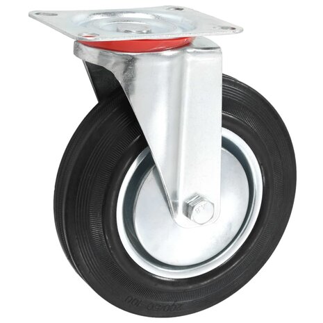 Zwenkwielen 4 st 200 mm 3