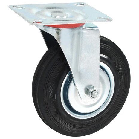 Zwenkwielen 4 st 125 mm 6