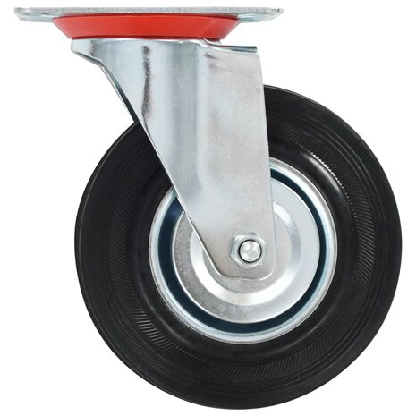 Zwenkwielen 4 st 125 mm 7