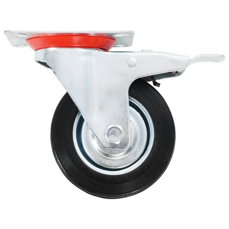 Wielen 4 st 100 mm 6