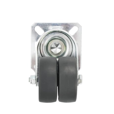 8 st Zwenkwielen dubbel 50 mm 7