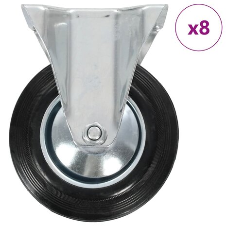 8 st Wielen vast 160 mm 1