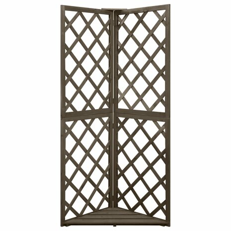 Latwerk hoekmodel 50x50x145 cm massief vurenhout 2
