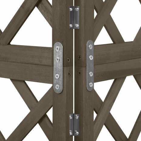 Latwerk hoekmodel 50x50x145 cm massief vurenhout 5
