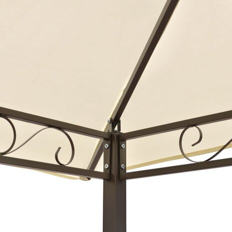 Tuinpaviljoen met tafel en bankjes 2,5x1,5x2,4 m 4