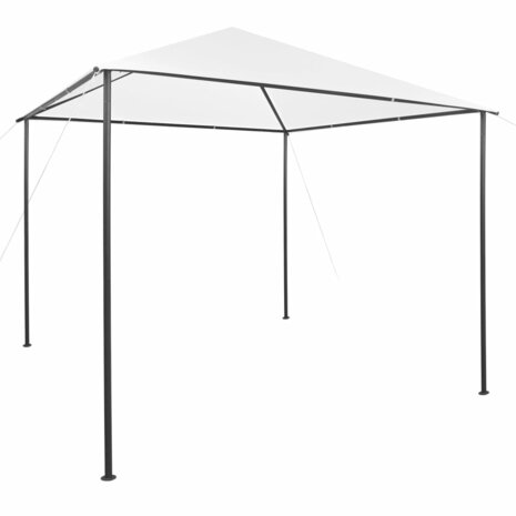 Prieel 180 g/m² 3x3x2,9 m wit 1