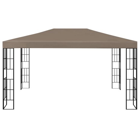 Prieel 4x3 m taupe 2