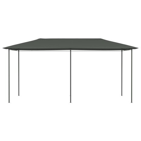 Prieel 160 g/m² 2,98x5,3x2,59 m antracietkleurig 2