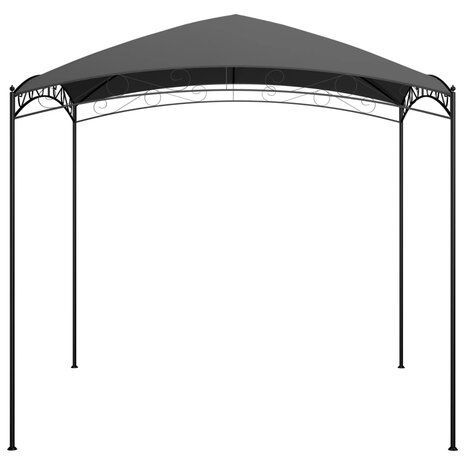 Prieel 180 g/m² 3x3x2,65 m antraciet 2