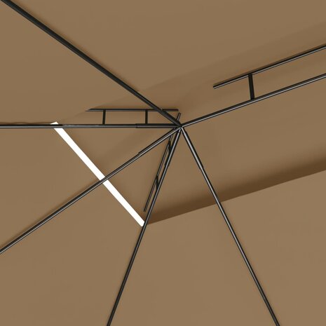 Prieel 160 g/m² 4x3x2,7 m taupe 5