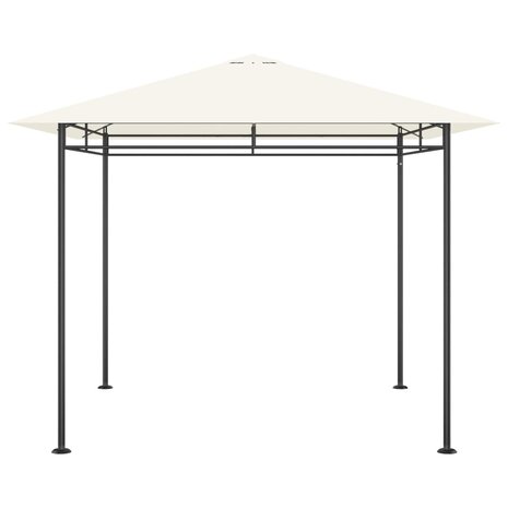 Prieel 180 g/m² 3x3x2,7 m crèmekleurig 2