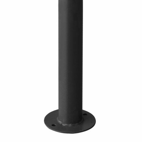 Prieel 4x4 m 180 g/m² stof en staal wit 7