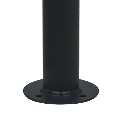 Prieel 3x3 m staal antraciet 5