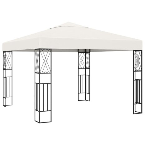 Prieel 3x3 m stof crème 1