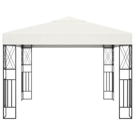 Prieel 3x3 m stof crème 2
