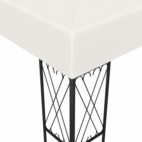 Prieel 3x3 m stof crème 3