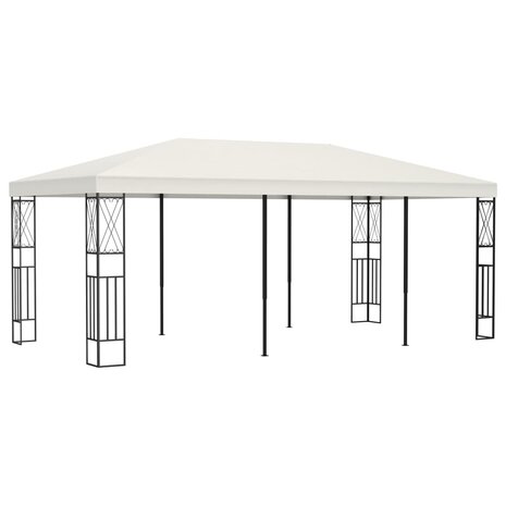 Prieel 3x6 m stof crème 1