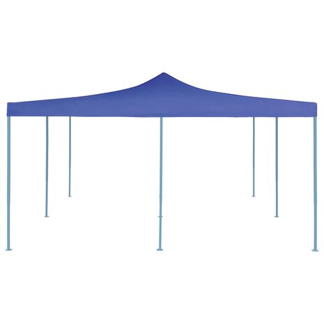 Prieel inklapbaar 5x5 m blauw 2