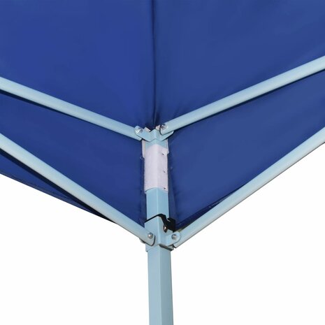 Prieel inklapbaar 5x5 m blauw 3